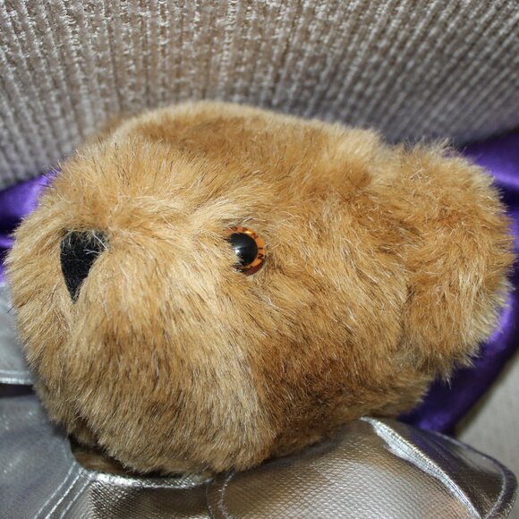 rare Vermont Teddy Bear Knight In Shining Armour With Vermont Eyes 5-way Jointed - Picture 2 of 16